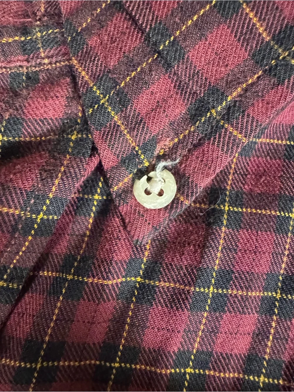 Polo Ralph Lauren Red and Black Plaid Button Up Shirt Big and Tall 3XLT